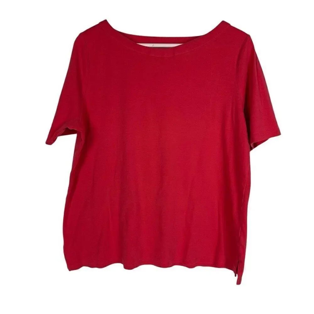 Talbots Women's Cotton Short Sleeve T-Shirt size 1X